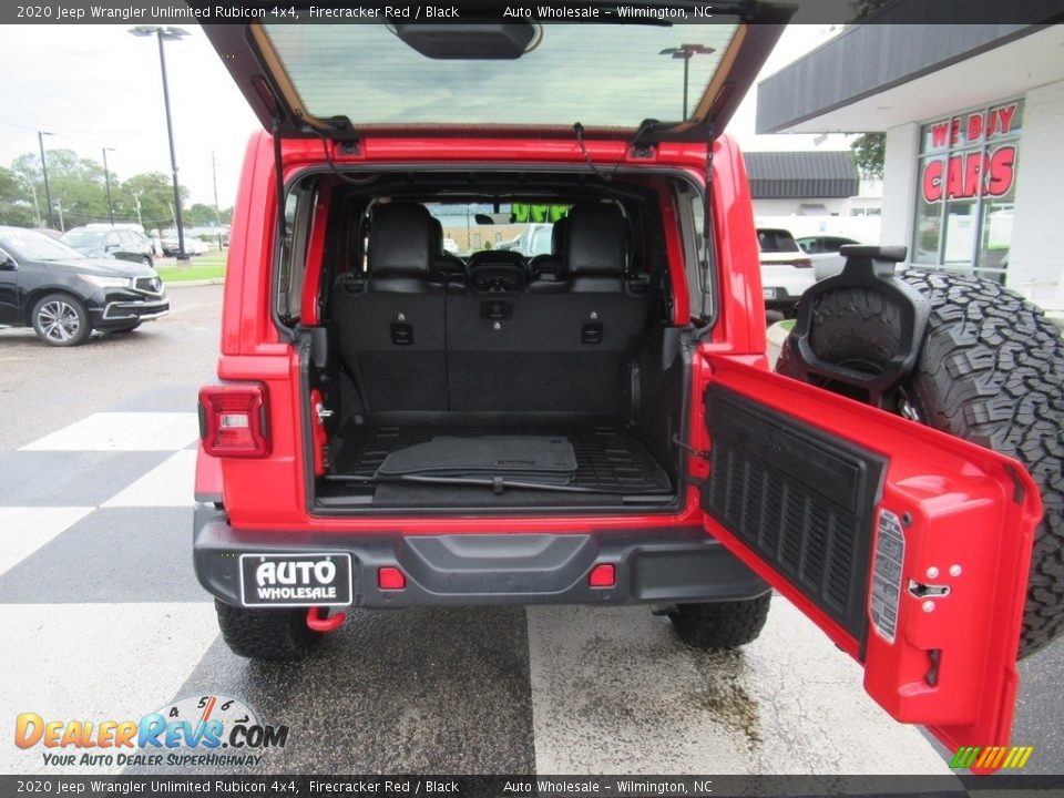 2020 Jeep Wrangler Unlimited Rubicon 4x4 Firecracker Red / Black Photo #5