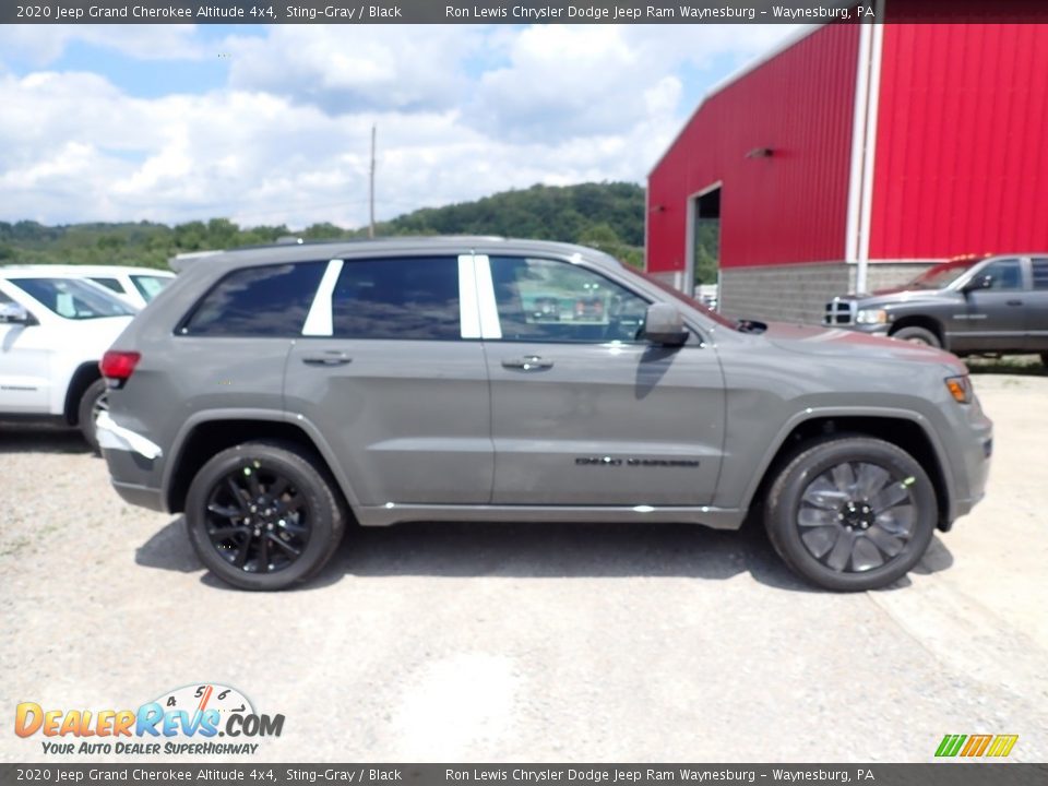 2020 Jeep Grand Cherokee Altitude 4x4 Sting-Gray / Black Photo #6