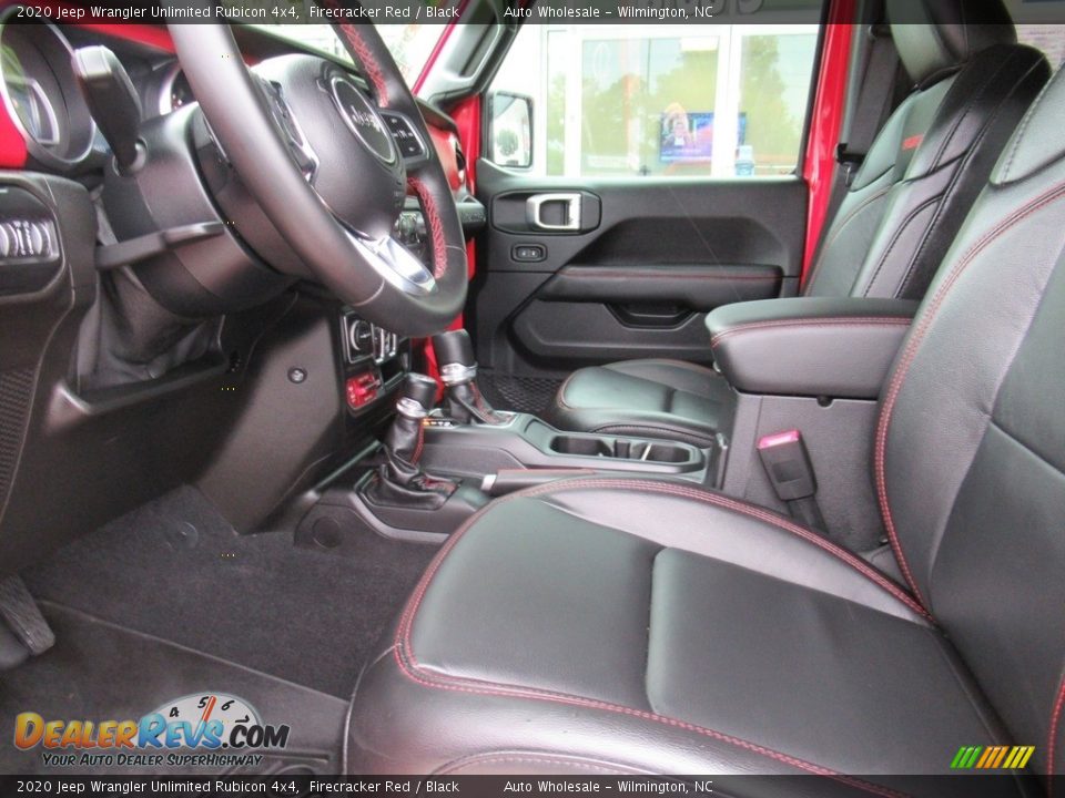 2020 Jeep Wrangler Unlimited Rubicon 4x4 Firecracker Red / Black Photo #9