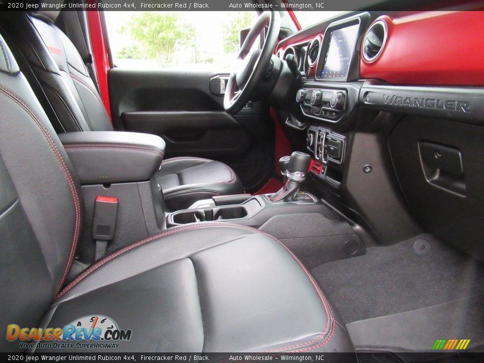 2020 Jeep Wrangler Unlimited Rubicon 4x4 Firecracker Red / Black Photo #11