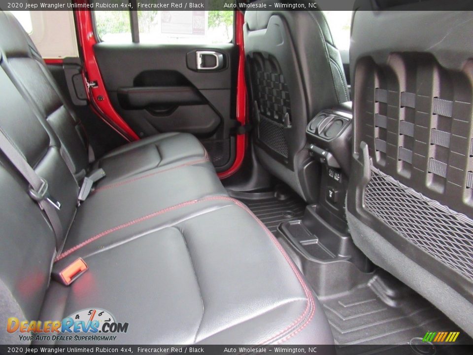2020 Jeep Wrangler Unlimited Rubicon 4x4 Firecracker Red / Black Photo #12