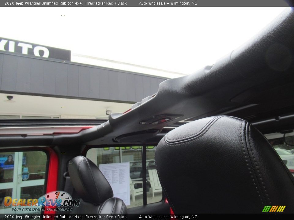 2020 Jeep Wrangler Unlimited Rubicon 4x4 Firecracker Red / Black Photo #13