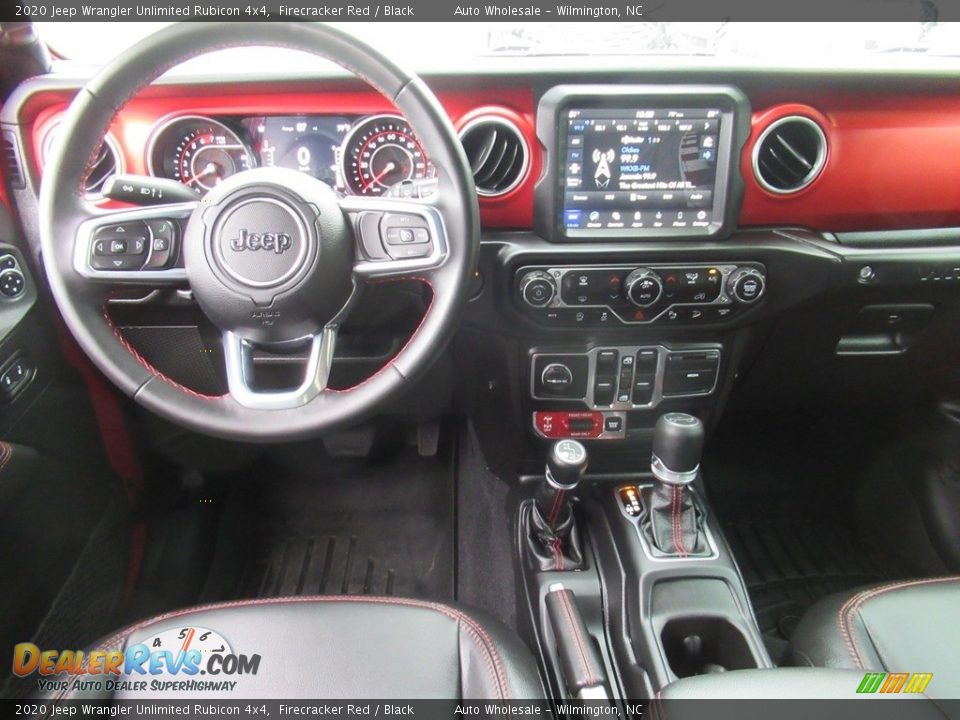 2020 Jeep Wrangler Unlimited Rubicon 4x4 Firecracker Red / Black Photo #14