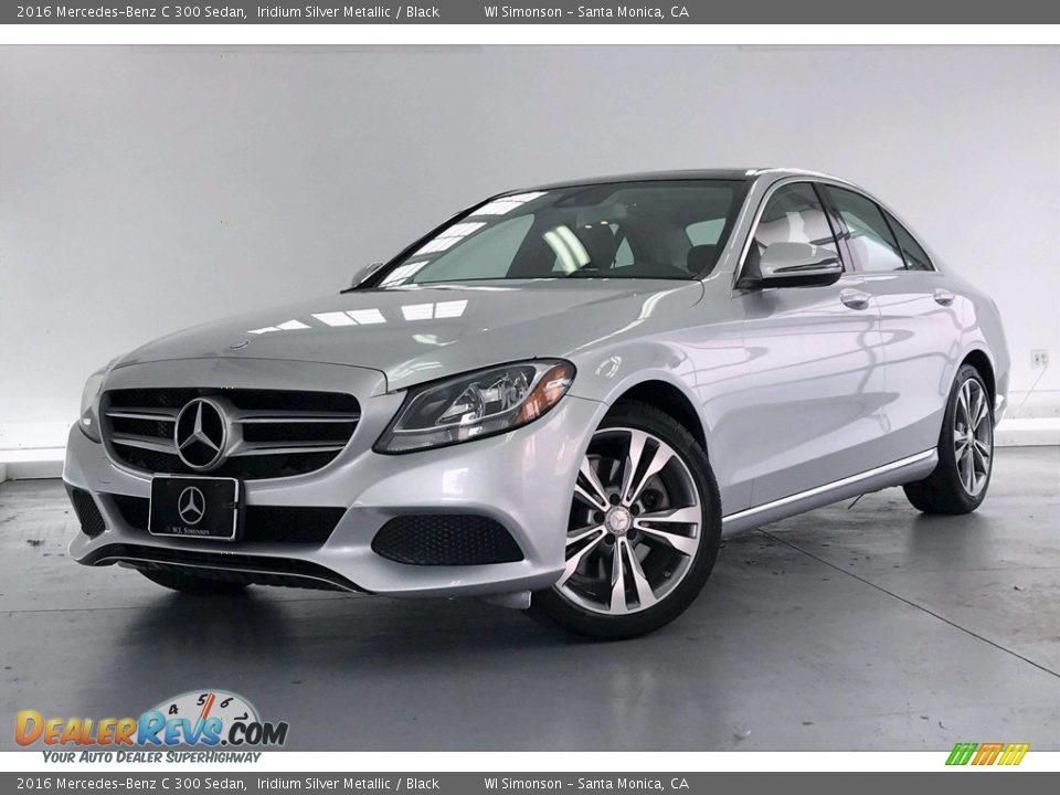 2016 Mercedes-Benz C 300 Sedan Iridium Silver Metallic / Black Photo #12