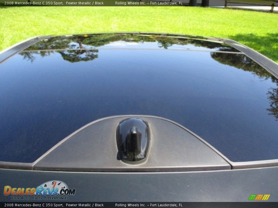 2008 Mercedes-Benz C 350 Sport Pewter Metallic / Black Photo #15