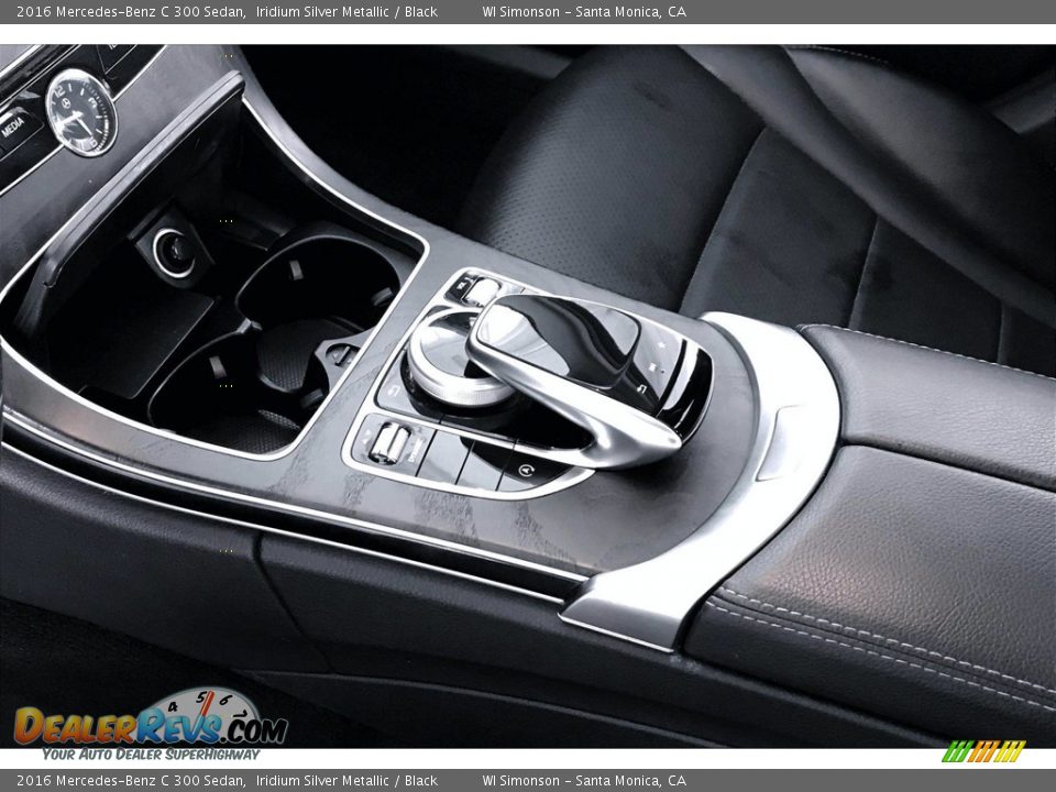 2016 Mercedes-Benz C 300 Sedan Iridium Silver Metallic / Black Photo #23