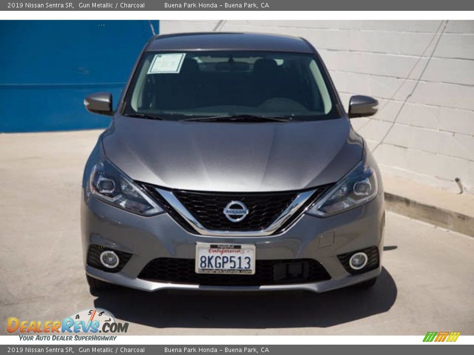 2019 Nissan Sentra SR Gun Metallic / Charcoal Photo #6