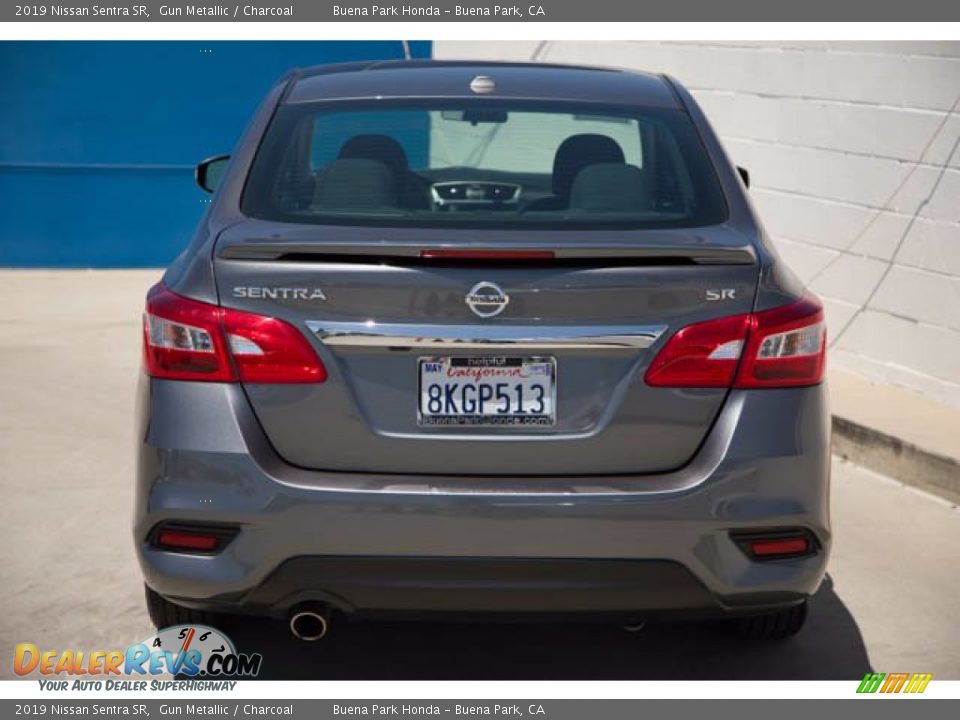 2019 Nissan Sentra SR Gun Metallic / Charcoal Photo #8