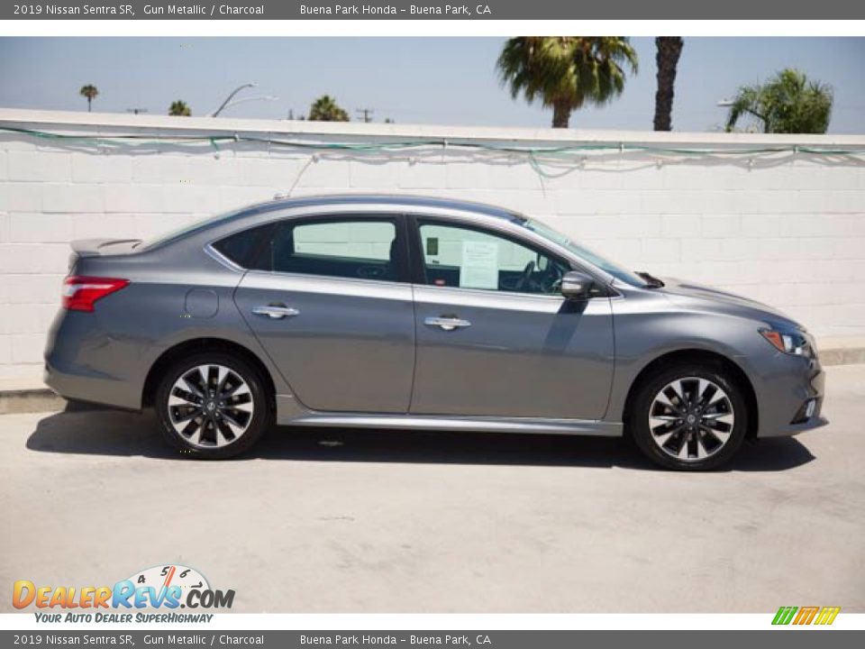 2019 Nissan Sentra SR Gun Metallic / Charcoal Photo #11