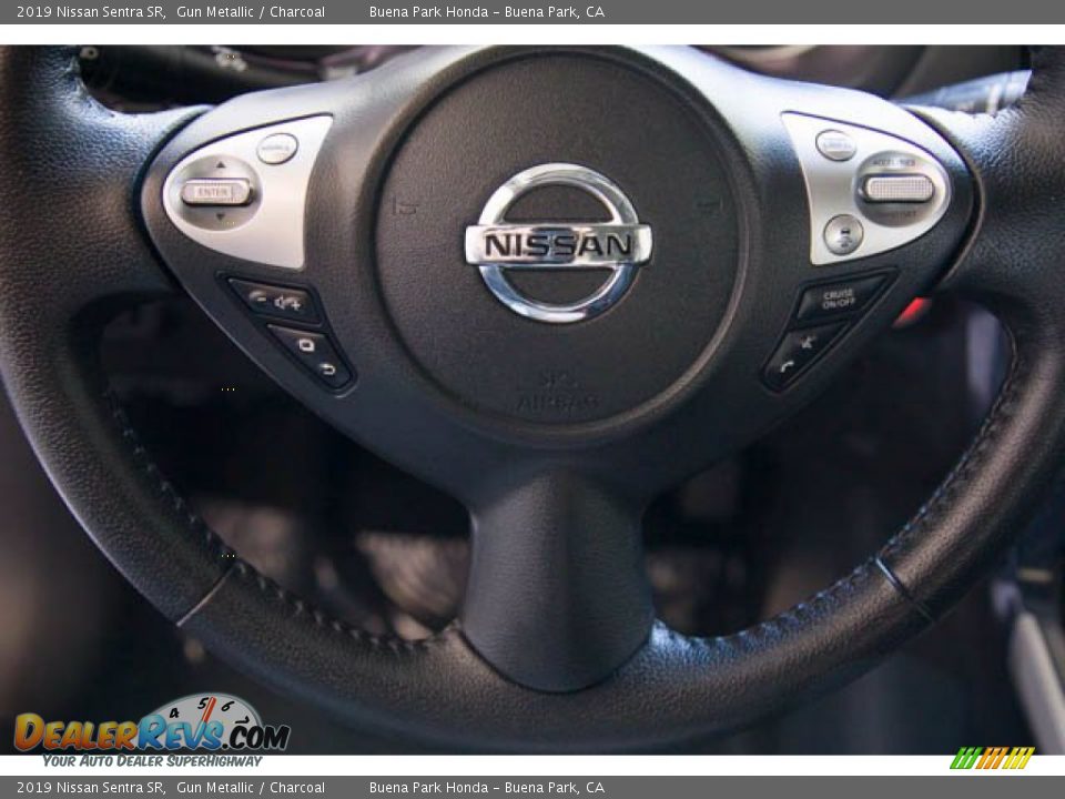 2019 Nissan Sentra SR Gun Metallic / Charcoal Photo #12