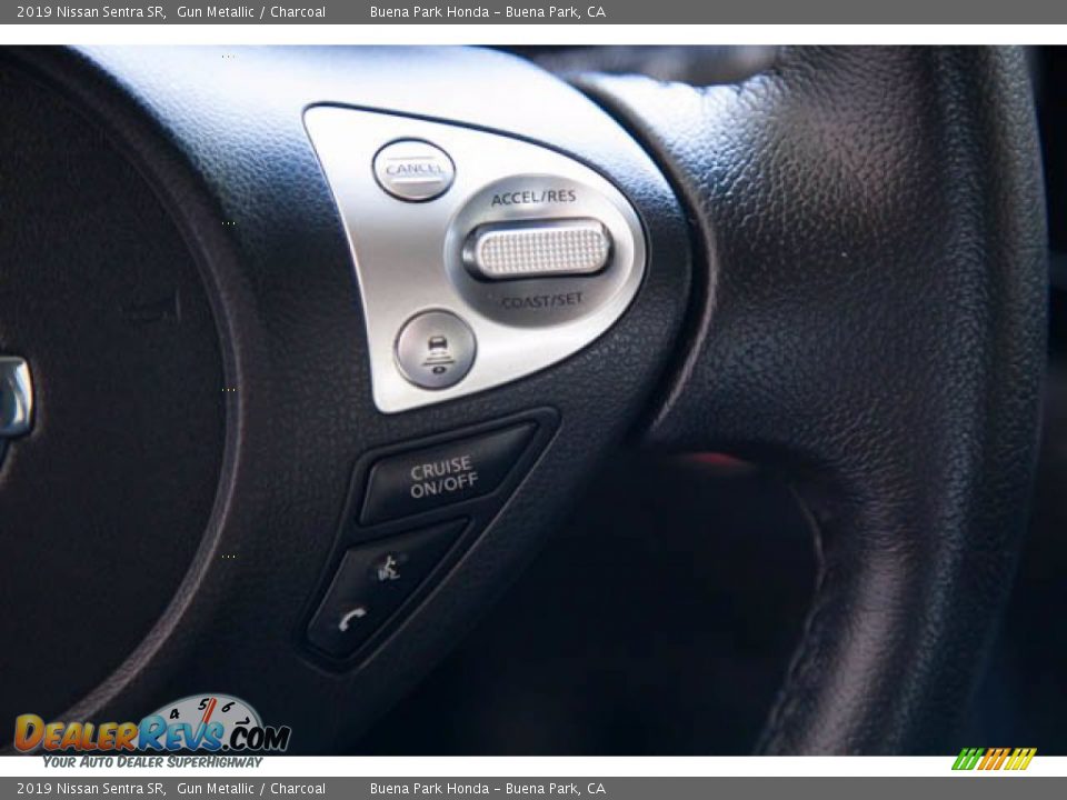 2019 Nissan Sentra SR Gun Metallic / Charcoal Photo #14