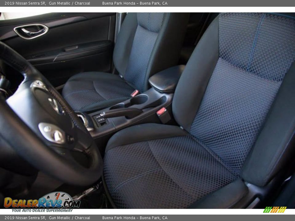 2019 Nissan Sentra SR Gun Metallic / Charcoal Photo #16