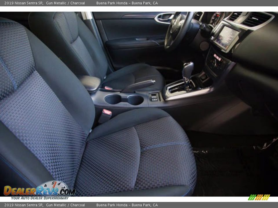 2019 Nissan Sentra SR Gun Metallic / Charcoal Photo #21