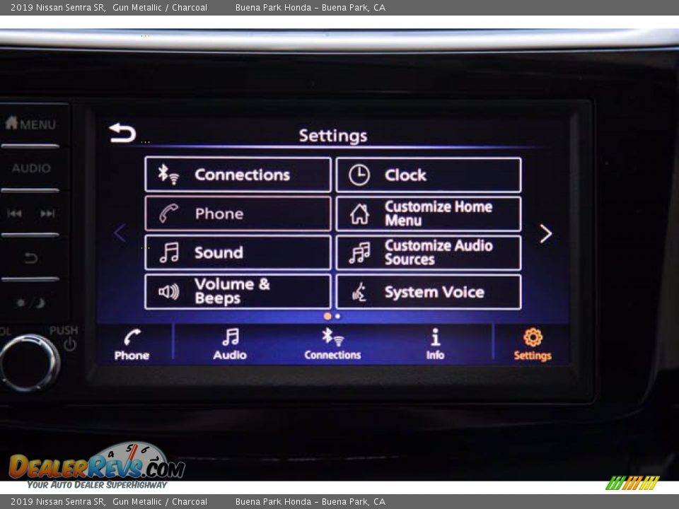 2019 Nissan Sentra SR Gun Metallic / Charcoal Photo #23