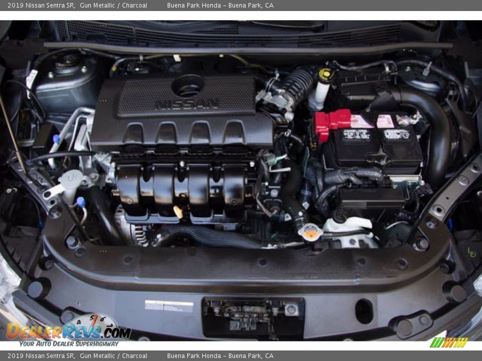 2019 Nissan Sentra SR Gun Metallic / Charcoal Photo #31