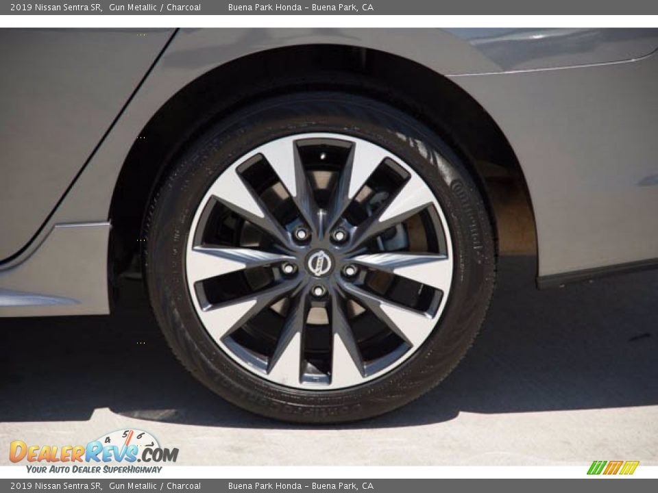 2019 Nissan Sentra SR Gun Metallic / Charcoal Photo #33