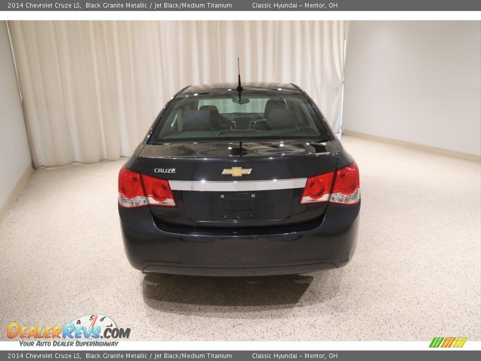 2014 Chevrolet Cruze LS Black Granite Metallic / Jet Black/Medium Titanium Photo #15