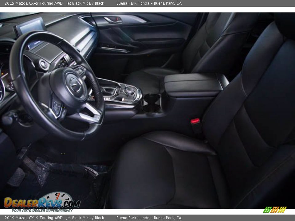2019 Mazda CX-9 Touring AWD Jet Black Mica / Black Photo #3