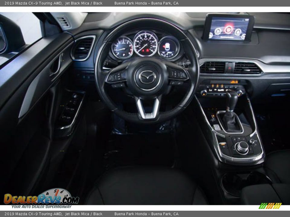 2019 Mazda CX-9 Touring AWD Jet Black Mica / Black Photo #5