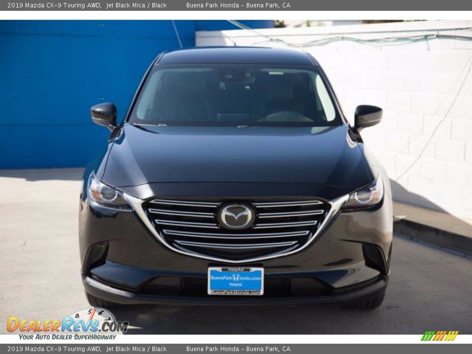 2019 Mazda CX-9 Touring AWD Jet Black Mica / Black Photo #7