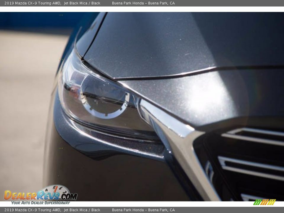 2019 Mazda CX-9 Touring AWD Jet Black Mica / Black Photo #8