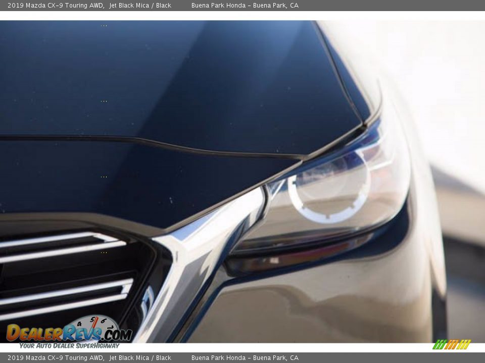 2019 Mazda CX-9 Touring AWD Jet Black Mica / Black Photo #9