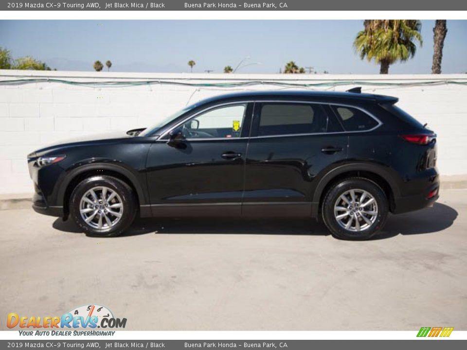 2019 Mazda CX-9 Touring AWD Jet Black Mica / Black Photo #10