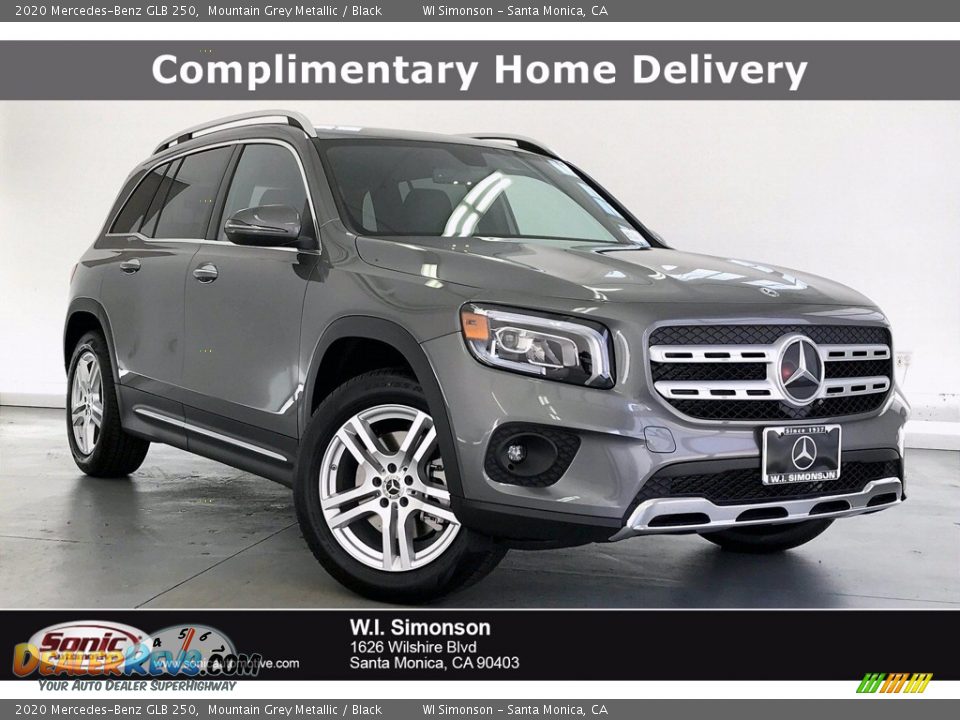 2020 Mercedes-Benz GLB 250 Mountain Grey Metallic / Black Photo #1