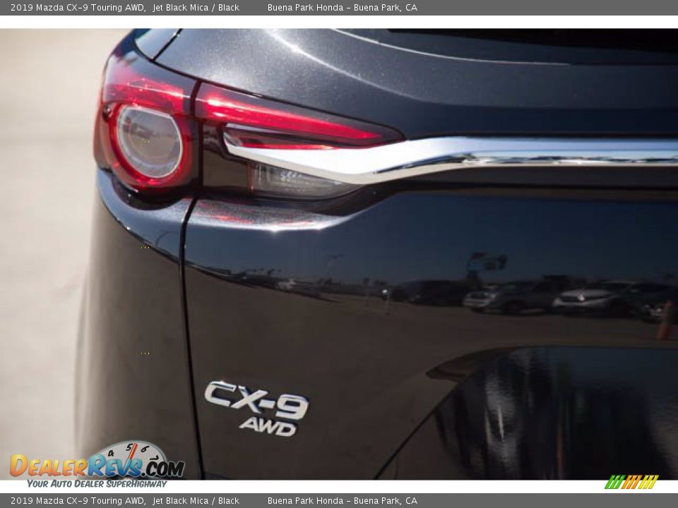2019 Mazda CX-9 Touring AWD Jet Black Mica / Black Photo #12