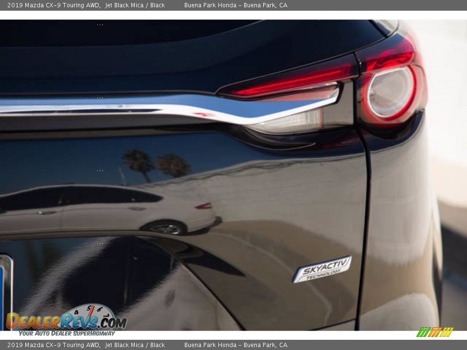 2019 Mazda CX-9 Touring AWD Jet Black Mica / Black Photo #13