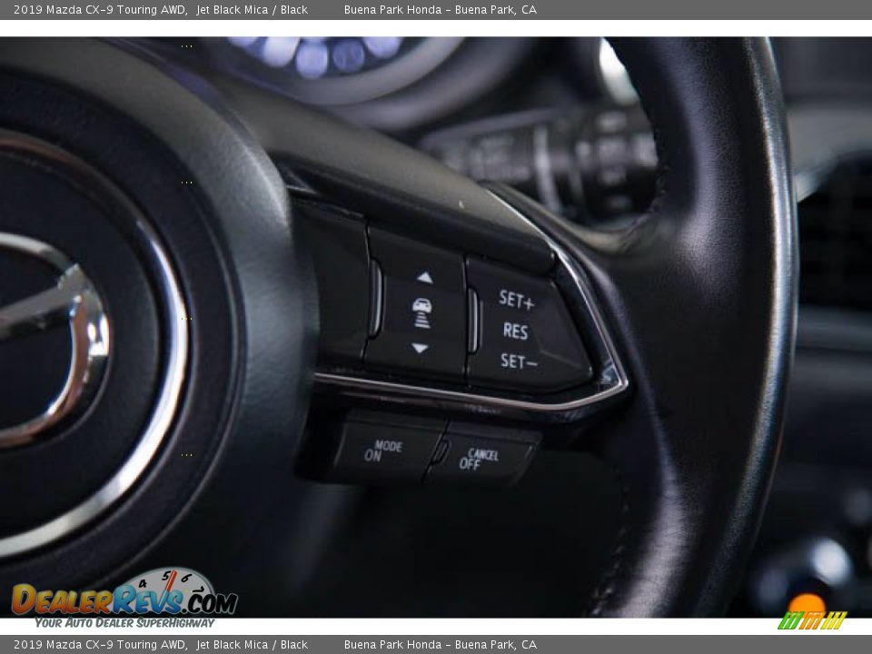 2019 Mazda CX-9 Touring AWD Jet Black Mica / Black Photo #17