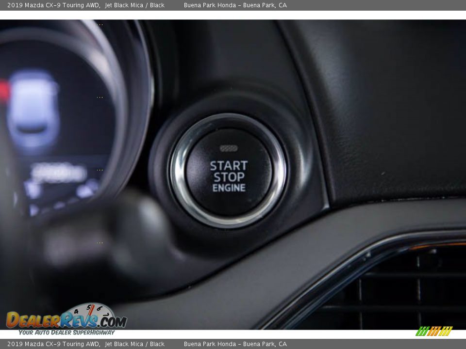 2019 Mazda CX-9 Touring AWD Jet Black Mica / Black Photo #18