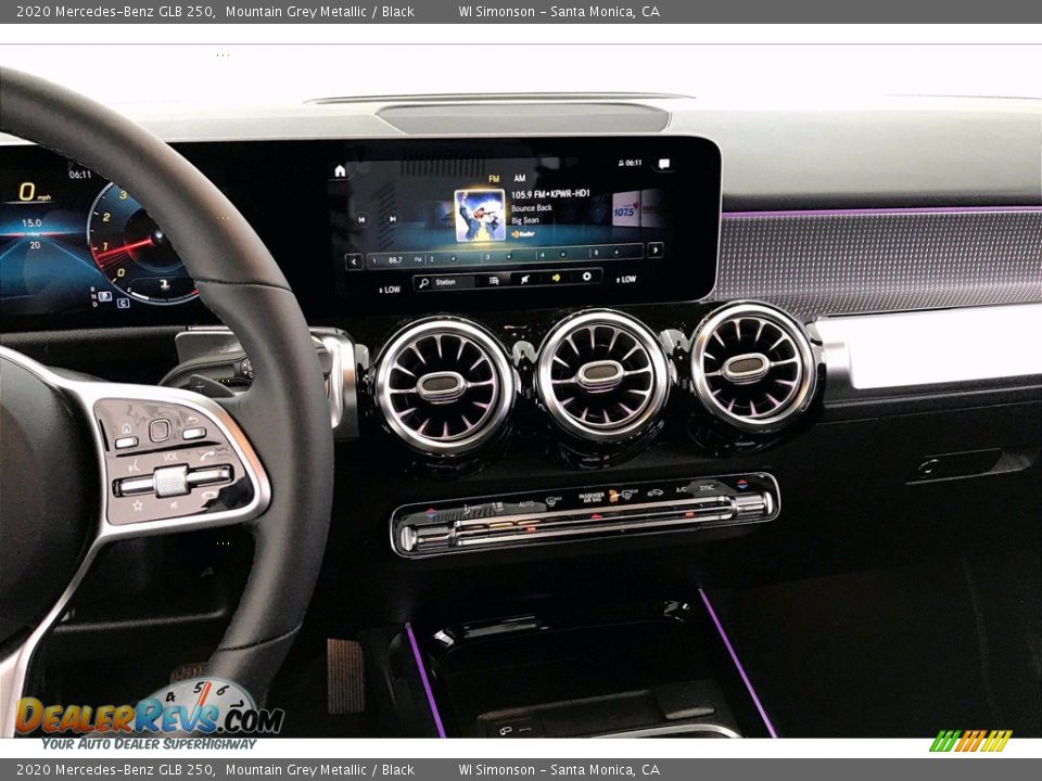 2020 Mercedes-Benz GLB 250 Mountain Grey Metallic / Black Photo #6