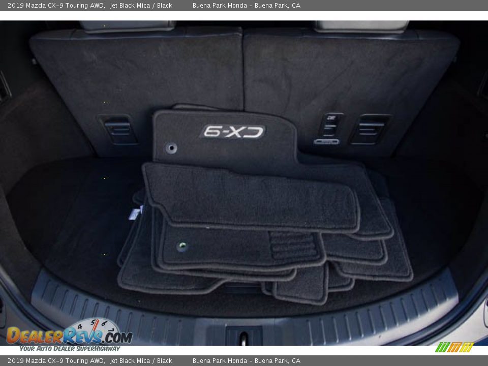 2019 Mazda CX-9 Touring AWD Jet Black Mica / Black Photo #22