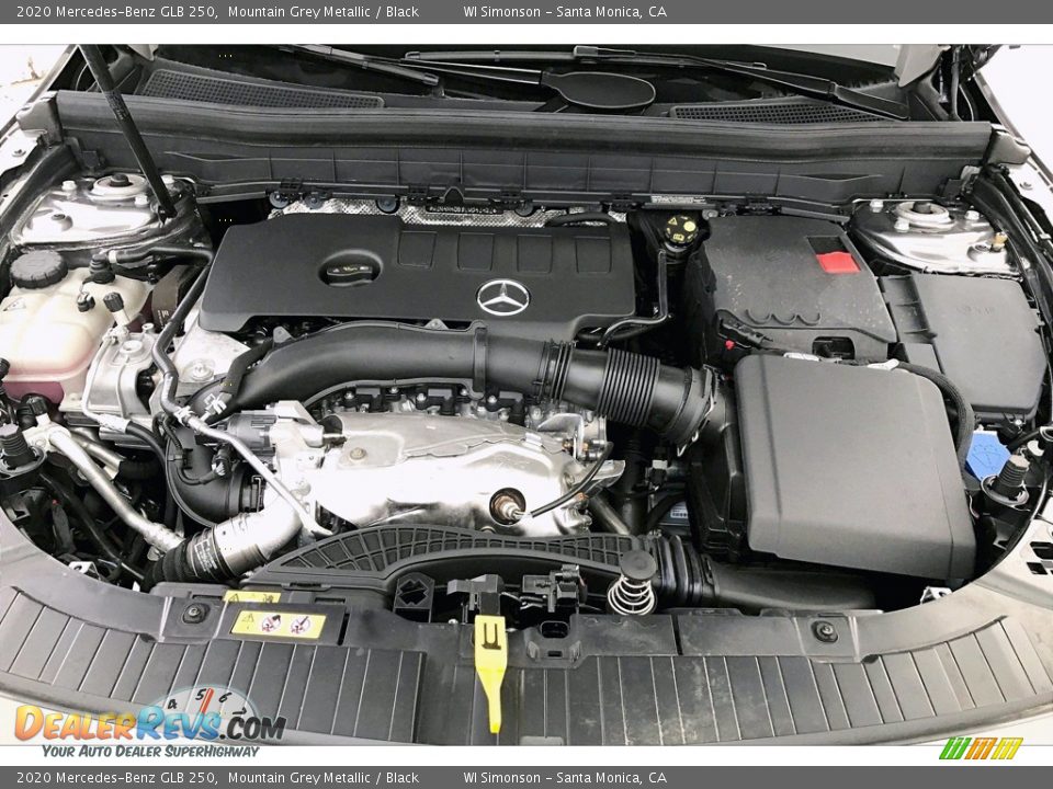 2020 Mercedes-Benz GLB 250 Mountain Grey Metallic / Black Photo #8