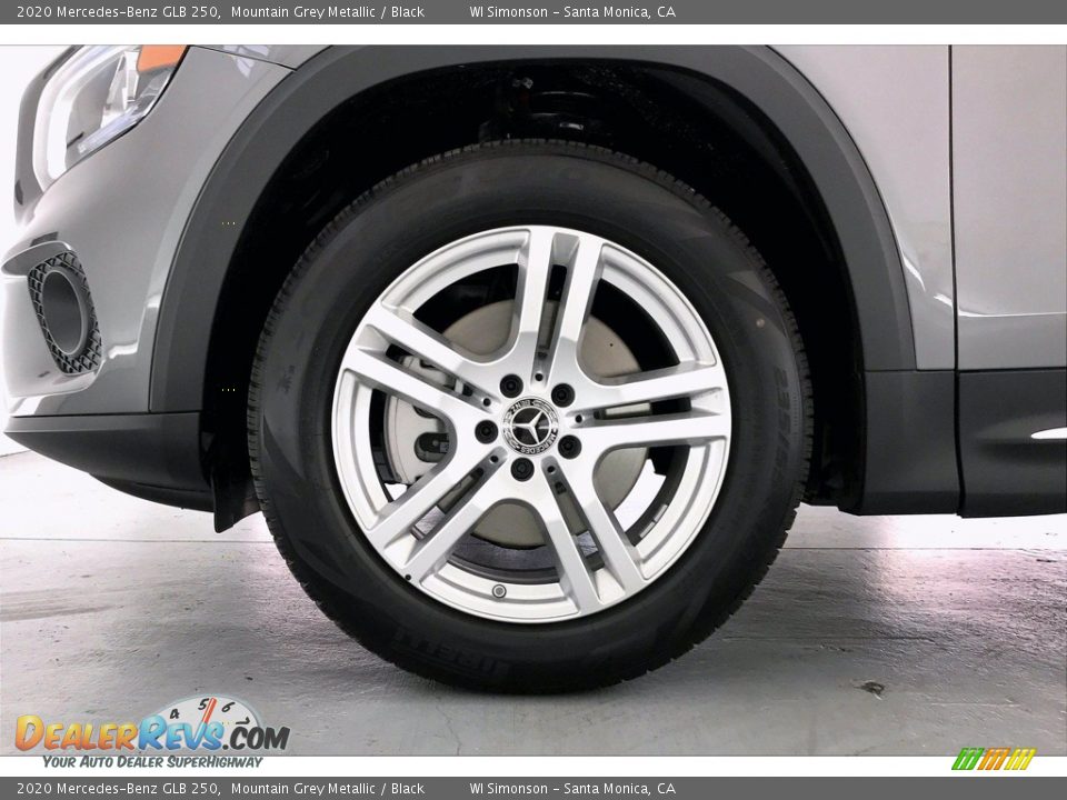 2020 Mercedes-Benz GLB 250 Mountain Grey Metallic / Black Photo #9