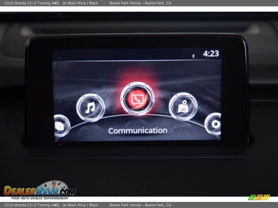 2019 Mazda CX-9 Touring AWD Jet Black Mica / Black Photo #28