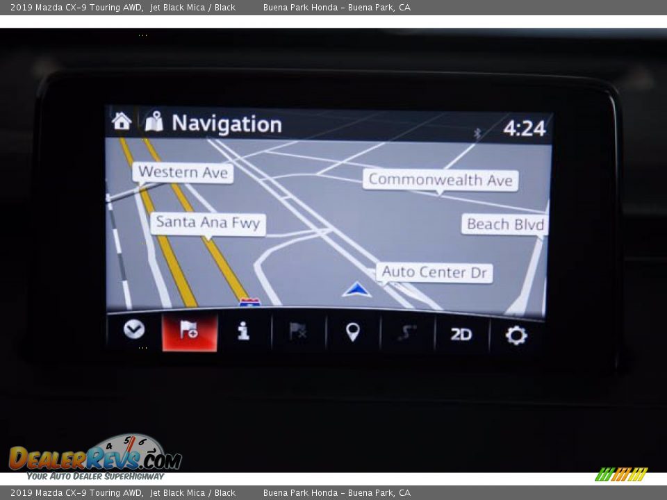2019 Mazda CX-9 Touring AWD Jet Black Mica / Black Photo #30