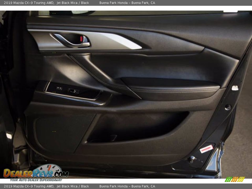 2019 Mazda CX-9 Touring AWD Jet Black Mica / Black Photo #36
