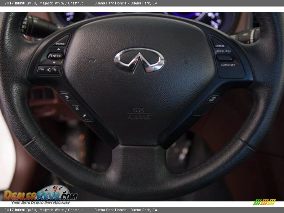 2017 Infiniti QX50  Steering Wheel Photo #13