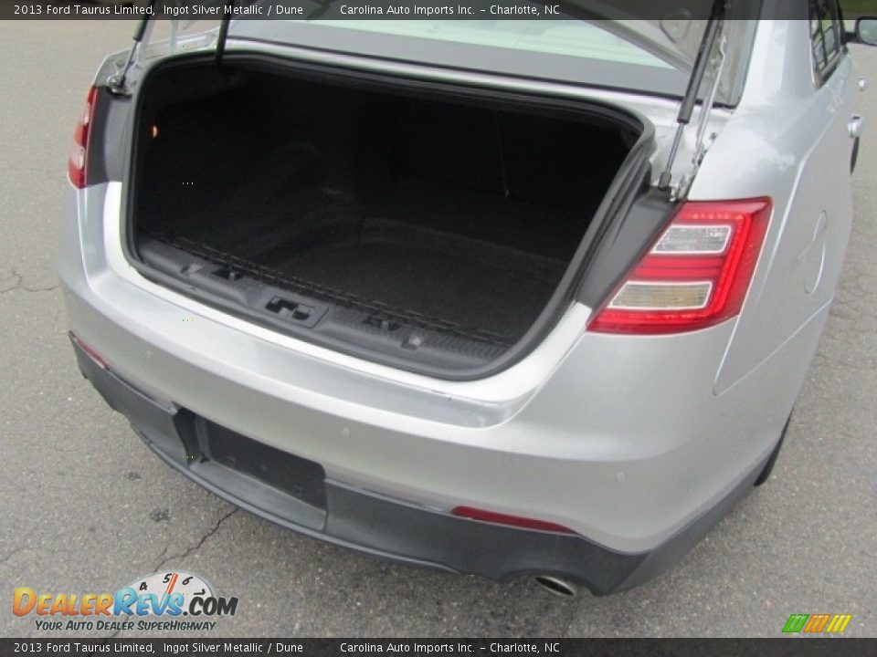 2013 Ford Taurus Limited Ingot Silver Metallic / Dune Photo #20