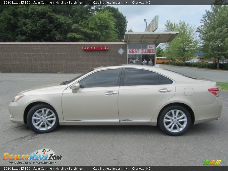 2010 Lexus ES 350 Satin Cashmere Metallic / Parchment Photo #7