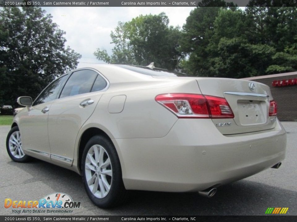 2010 Lexus ES 350 Satin Cashmere Metallic / Parchment Photo #8