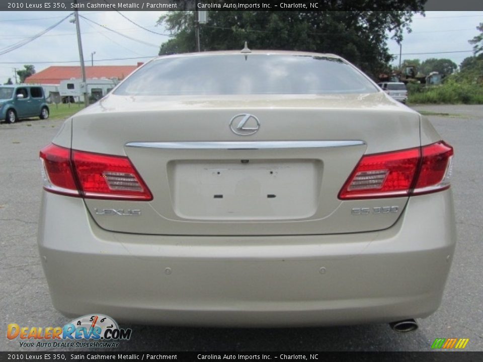 2010 Lexus ES 350 Satin Cashmere Metallic / Parchment Photo #9
