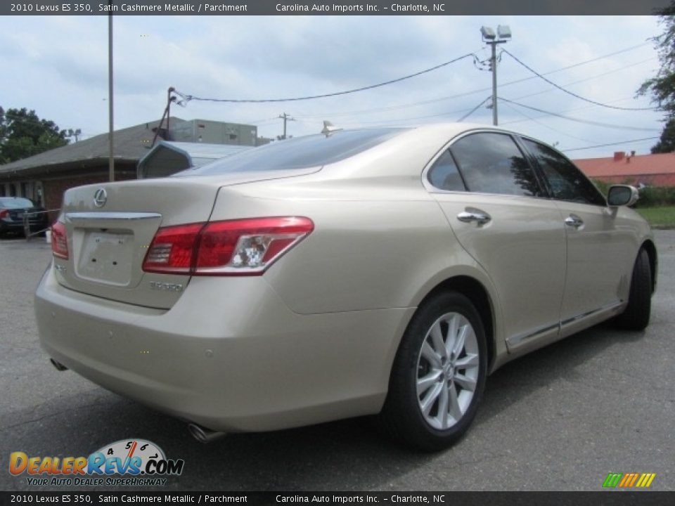 2010 Lexus ES 350 Satin Cashmere Metallic / Parchment Photo #10