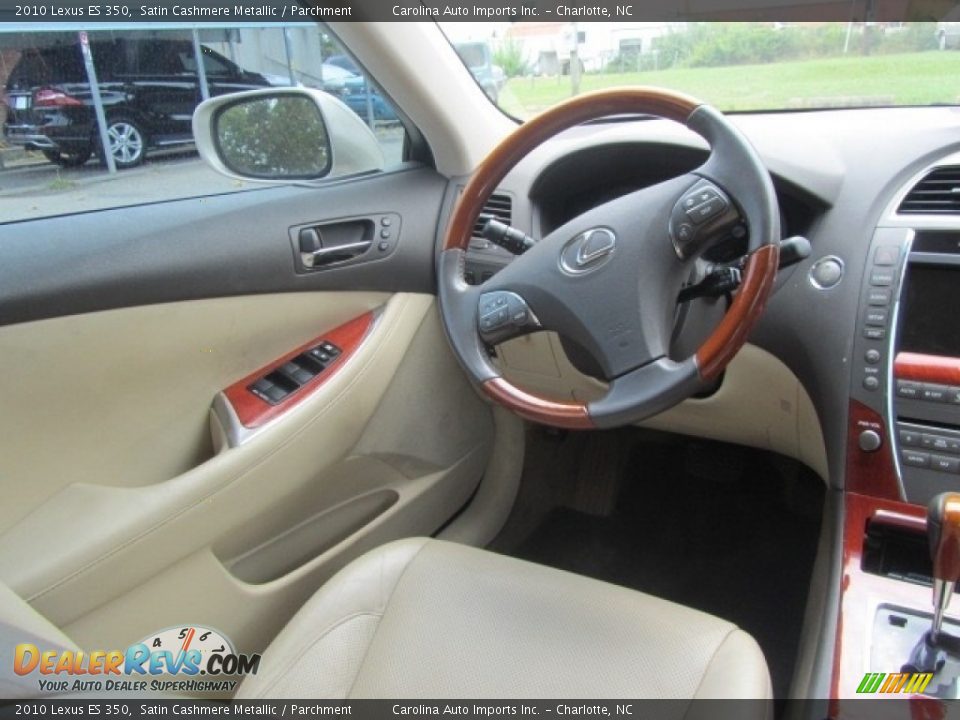 2010 Lexus ES 350 Satin Cashmere Metallic / Parchment Photo #12