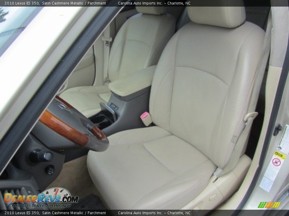 2010 Lexus ES 350 Satin Cashmere Metallic / Parchment Photo #18