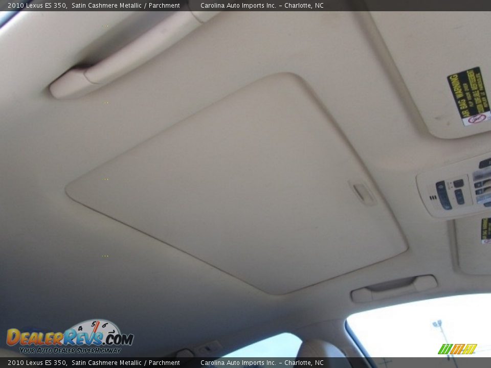 2010 Lexus ES 350 Satin Cashmere Metallic / Parchment Photo #23