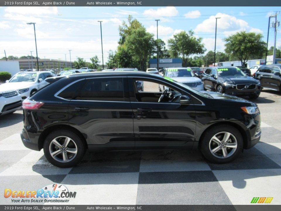 2019 Ford Edge SEL Agate Black / Dune Photo #3