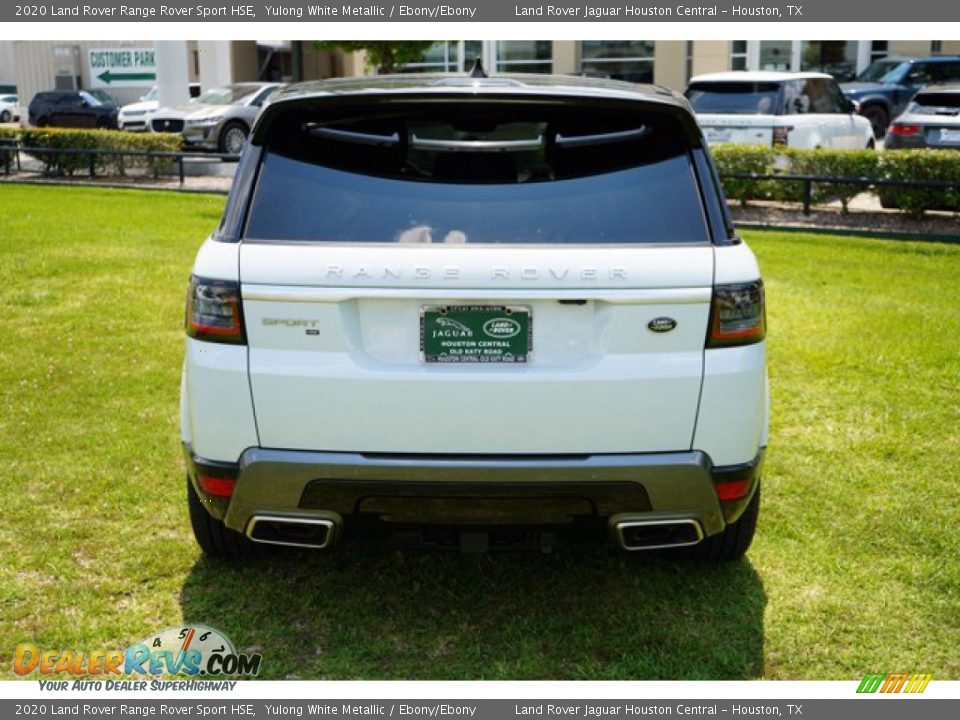 2020 Land Rover Range Rover Sport HSE Yulong White Metallic / Ebony/Ebony Photo #7